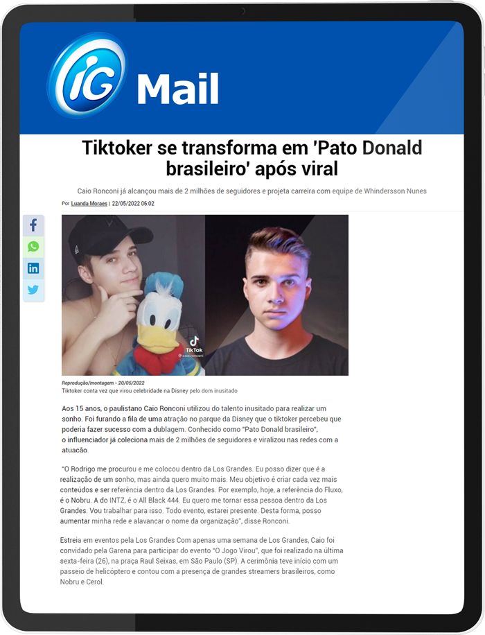 Pichau Arena — Influenciadores da Los Grandes